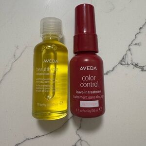 NEW- Aveda Beautifying Oil & Color Control Treatment
